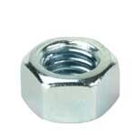 Hex Nut, 1-1/8&quot;-7 ZP