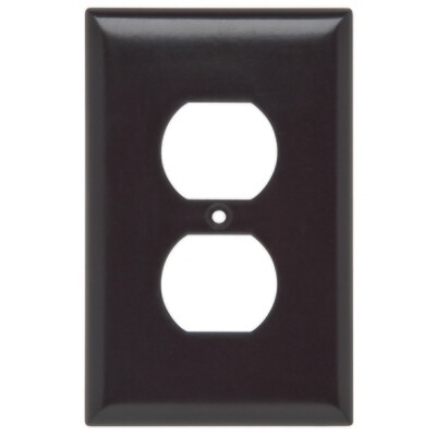 Eaton PJ8B Mid-Sized Unbreakable Brown Duplex Receptacle