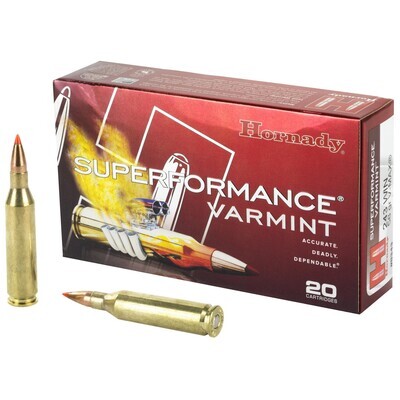 Hornady  .243 Winchester 58G V-MAX Ammo, 20Bx