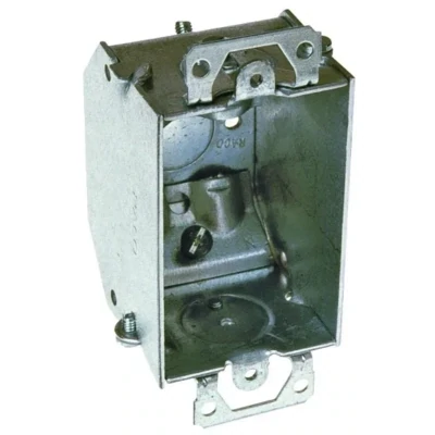 Raco 471 Electrical Box w/Ears, 2-1/4&quot;