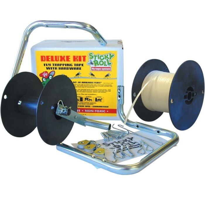 Mr Sticky Deluxe Sticky Roll Kit w/1000Ft Tape