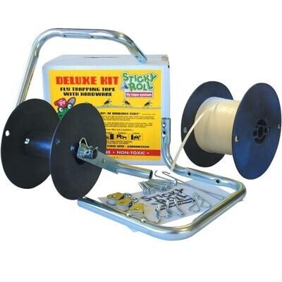 Mr Sticky Deluxe Sticky Roll Kit w/1000Ft Tape