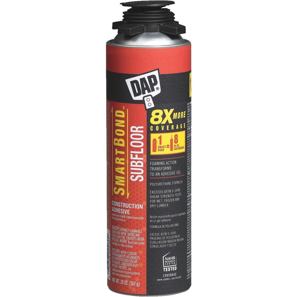 DAP 00042 Smart Subfloor Adhesive, 20oz