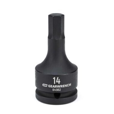 Gearwrench 3/4Dr Metric Hex Bit Impact Socket, 14mm