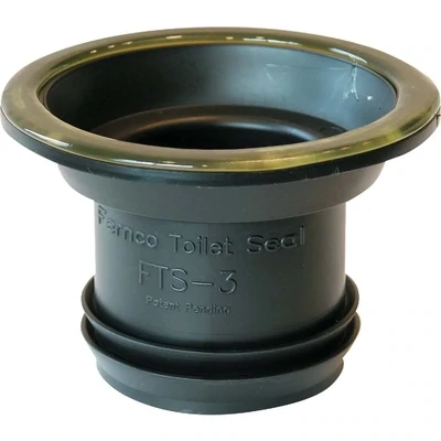 Fernco FTS-3 Wax Free Toilet Seal, 3&quot;