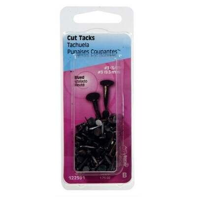 Hillman 122591 Blue Cut Tacks, 3/8&quot;X#3