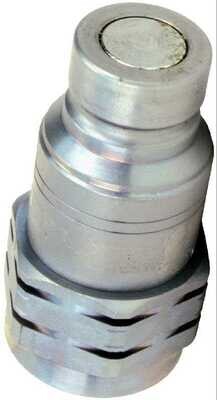 Flat Face Male Hydraulic Coupler, 1/2&quot;X1/2&quot;FPT