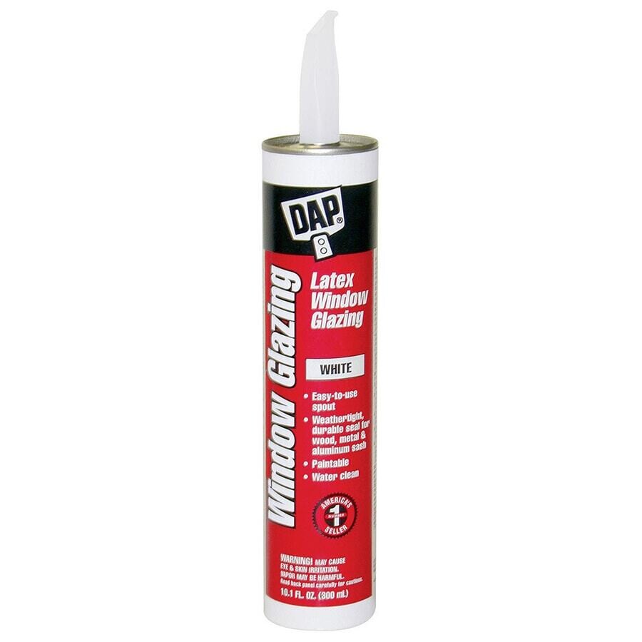 DAP 12108 White Latex Window Glazing Paste, 10.1 fl-oz