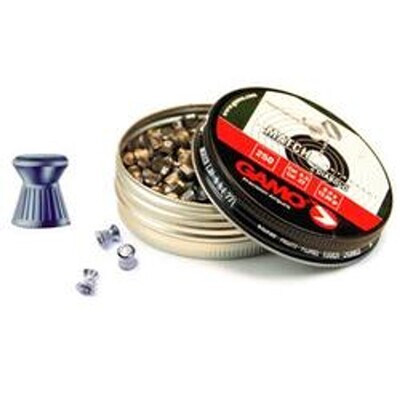 Gamo Flat Nose Match Pellets, .22 250pk