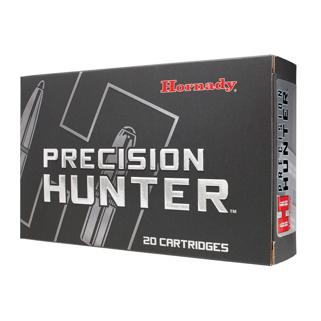 Hornady Precision Hunter .280 Ackley Ammo, 162Gr. 2850FPS,  20Ct