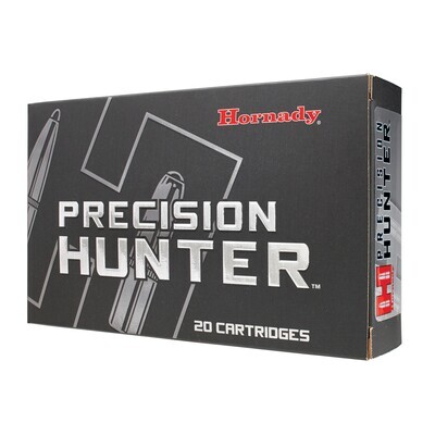 Hornady Precision Hunter .280 Ackley Ammo, 162Gr. 2850FPS,  20Ct