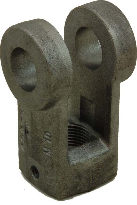 Cylinder Rod End Clevis, 1-1/4&quot; Thrd, 1-1/4&quot; Pin