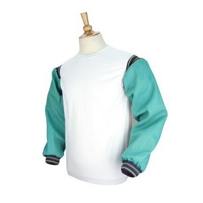 Green Welding Sleeve w/Elastic Cuff, 23&quot;