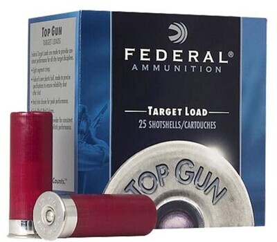 Federal Top Gun 12Ga 2-3/4&quot; 1-1/8oz 7-1/2Shot,  25Bx