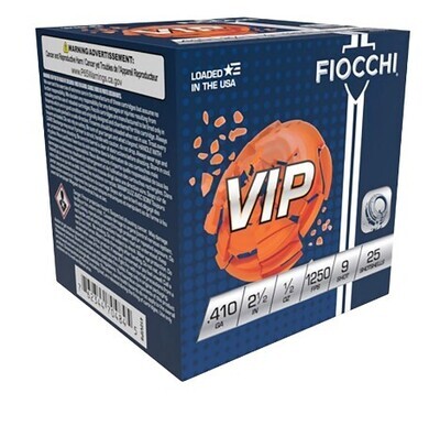 Fiochi Premium Target Load .410 2-1/2&quot; 9-Shot Ammo, 25Ct