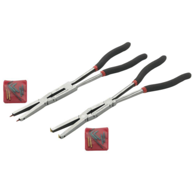 Gearwrench® 2 Pc. Double-X™ Fixed Tip Snap Ring Plier Set