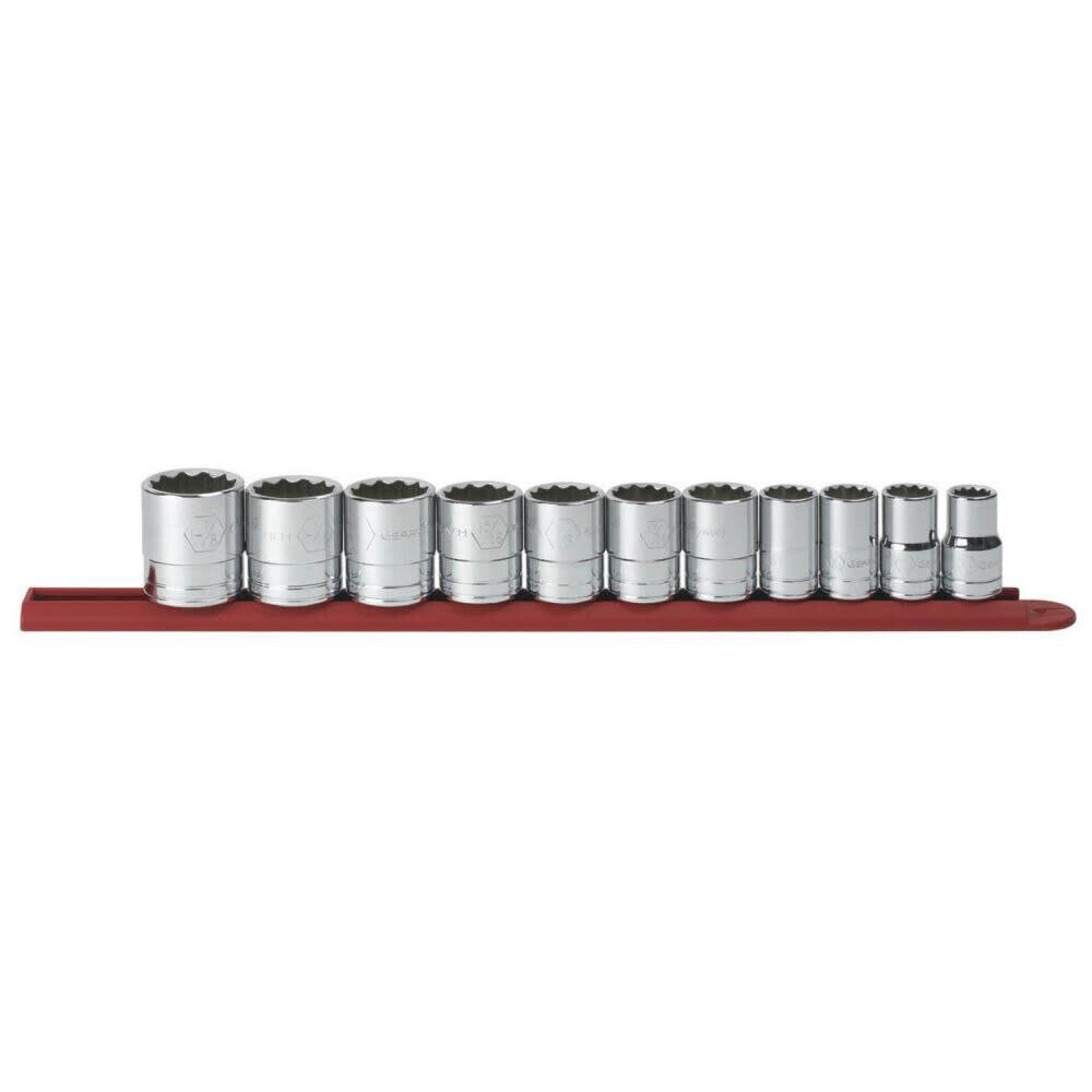 Gearwrench 11Pc SAE 12Pt 1/2Dr Socket Set