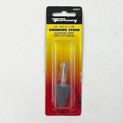 Forney 60027 Grinding Point, 3/4&quot;X1-1/8&quot;,  60 Grit