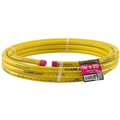 GasTite CSST Tubing, 1/2&quot;X50Ft