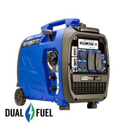 DuroMax 2,300 Watt Dual Fuel Portable Digital Inverter Generator