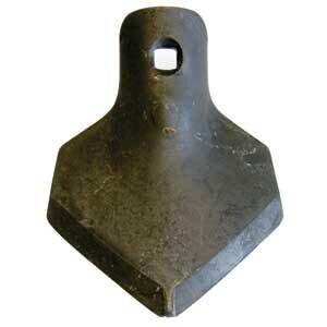 Herschel Danish S-Tine Sweep, 4&quot; Duckfoot