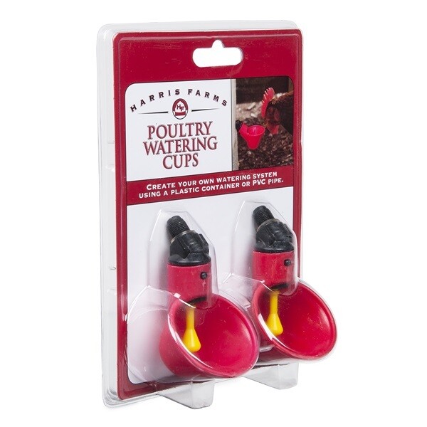 Harris Farms 1000304 Poultry Drinker Cups, 2Pk