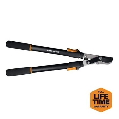 Fiskars L5525 Power-Gear By-Pass Lopper, 1-3/4&quot; Capacity, 25&quot;OAL