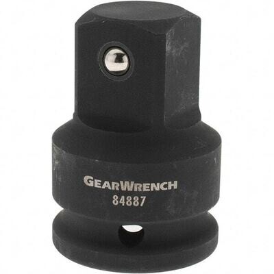 Gearwrench Impact Adaptor, 3/4&quot;FX1&quot;M