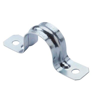 Halex 61605B EMT Conduit Strap, 1/2&quot; 2-Hole 100Bx