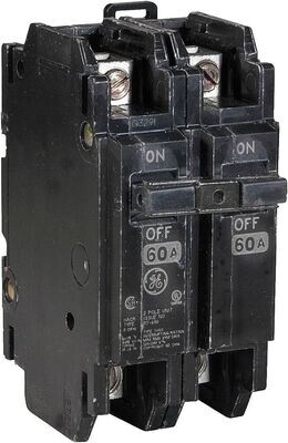 GE 60A 2P Circuit Breaker for A/C Units