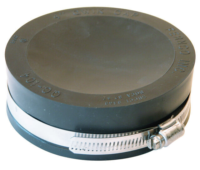 Fernco PQC-104 4&quot; Qwik Cap