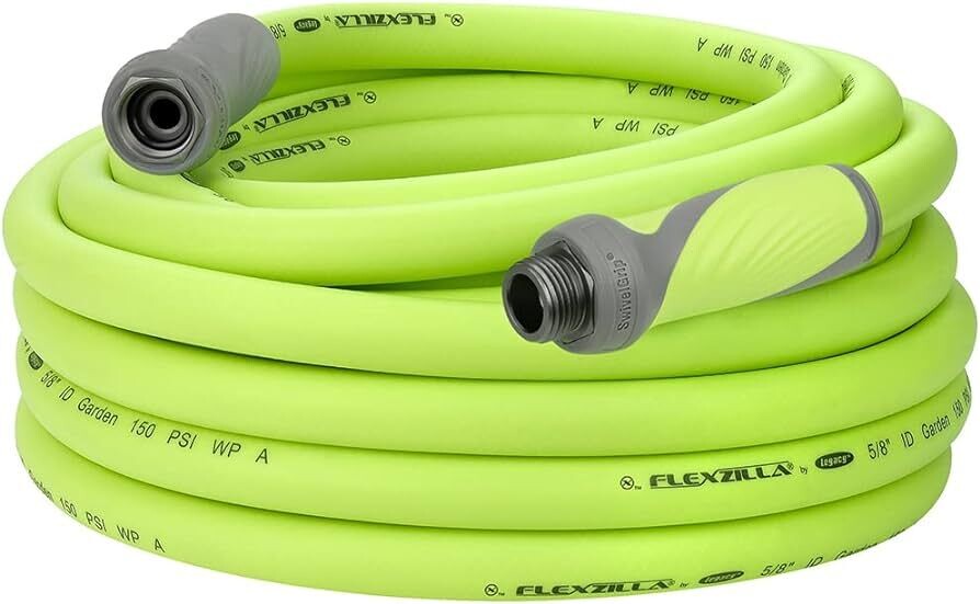 Flexzilla SwivelGrip HFZG550YWS-N/CA Garden Hose, 5/8&quot;X50Ft