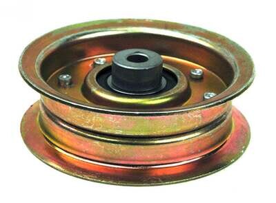 Flat Idler Pulley, 3/8&quot;Bore X 2-1/4&quot;OD