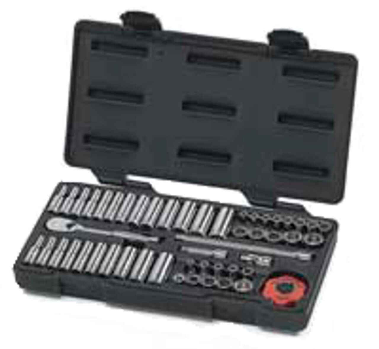 Gearwrench SAE/Metric Standard/Deep Socket Set, 51Pc
