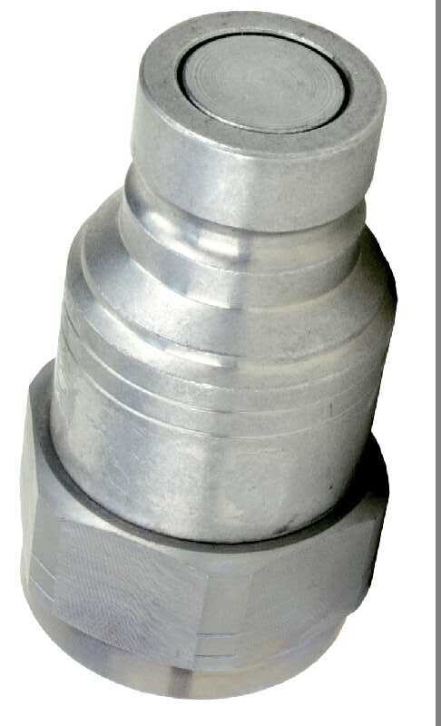Flat Face Male Hydraulic Coupler, 1/2&quot;X7/8&quot;ORB