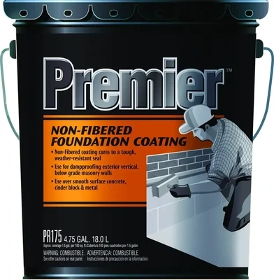Henry PR175070 Unfibered Foundation Coating, 5-Gal