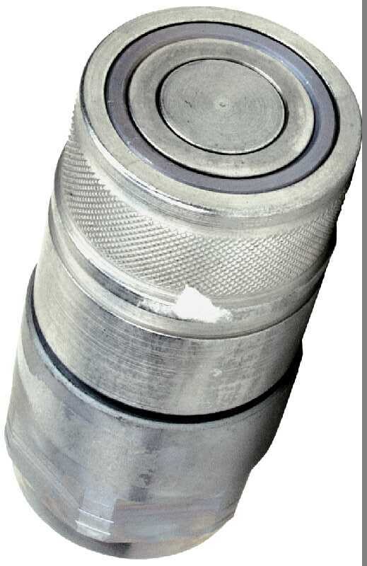 Flat Face Female Hydraulic Coupler, 1/2&quot;X3/4&quot;FPT