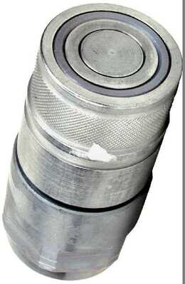 Flat Face Female Hydraulic Coupler, 1/2&quot;X3/4&quot;FPT