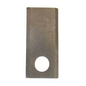 Hershel RH Disc Mower Blades, 6Pk