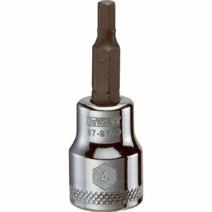 Dewalt DWMT87971OSP  Hex Bit Socket, 4MM 3/8&quot;Drive