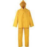 DiamondBack SRS3/111-XL Yellow PVC/Poly X-Large 3Pc Rainsuit