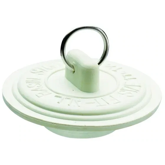 dISCONTINUE    Rubber Drain Plug, 1-5/8&quot;-1-3/4&quot;
