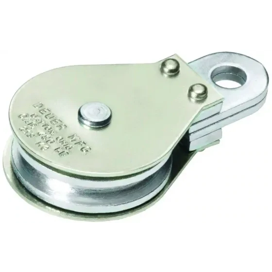 Deuer DB-30G Fixed Cable Pulley,  3&quot;, 480Lb WLL