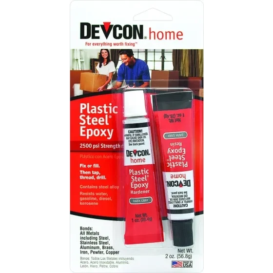 Devcon 52345 Plastic Steel Epoxy, 1oz