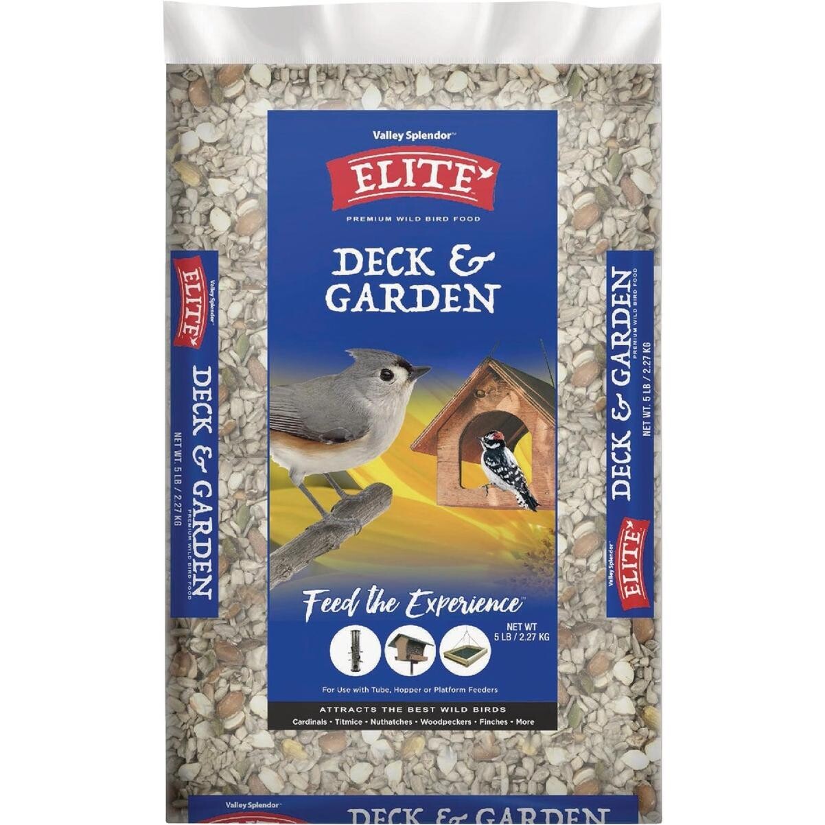 Elite Premium Deck &amp; Garden Bird Feed, 5Lb