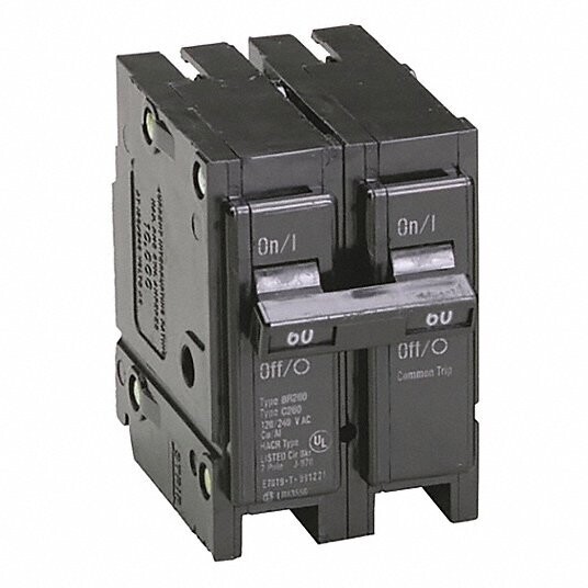 Cutler Hammer BR260 Circuit Breaker, 60A 2-Pole