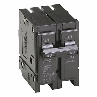 Cutler Hammer BR260 Circuit Breaker, 60A 2-Pole
