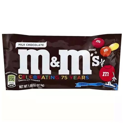 Mars Chocolate M&amp;M Candy, 1.69Oz