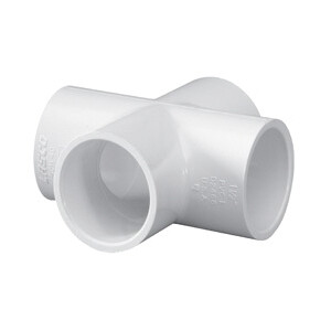 LASCO 420015BC PVC Sch40 Cross, 1-1/2&quot;
