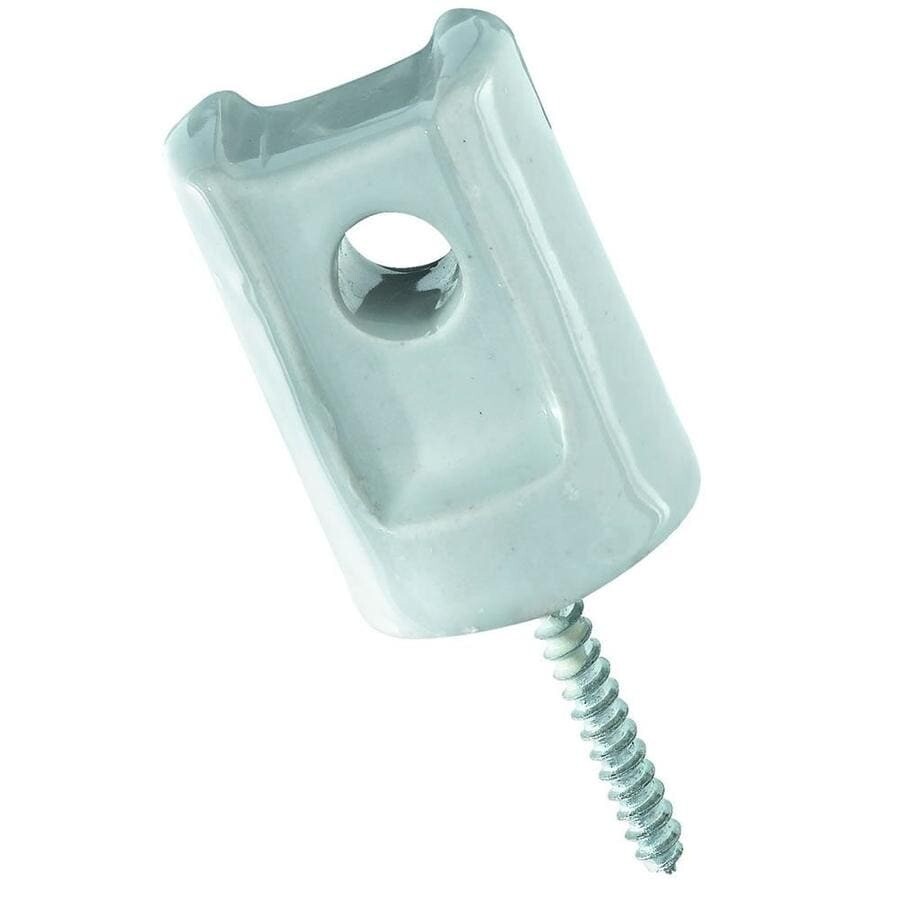 Zareba MP-1933 Fence Insulators, Small Porcelain Screw In
